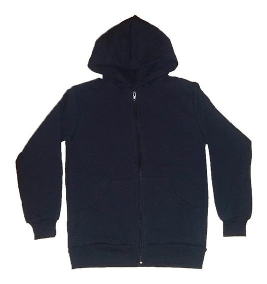 Black Zip-Up Hoodie
